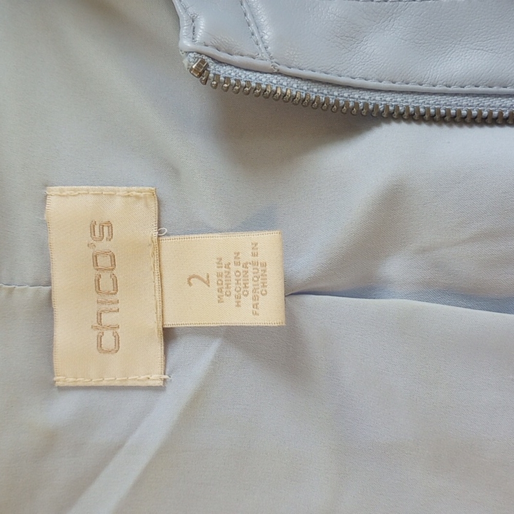 Chico's Faux Leather - Picture 7 of 11